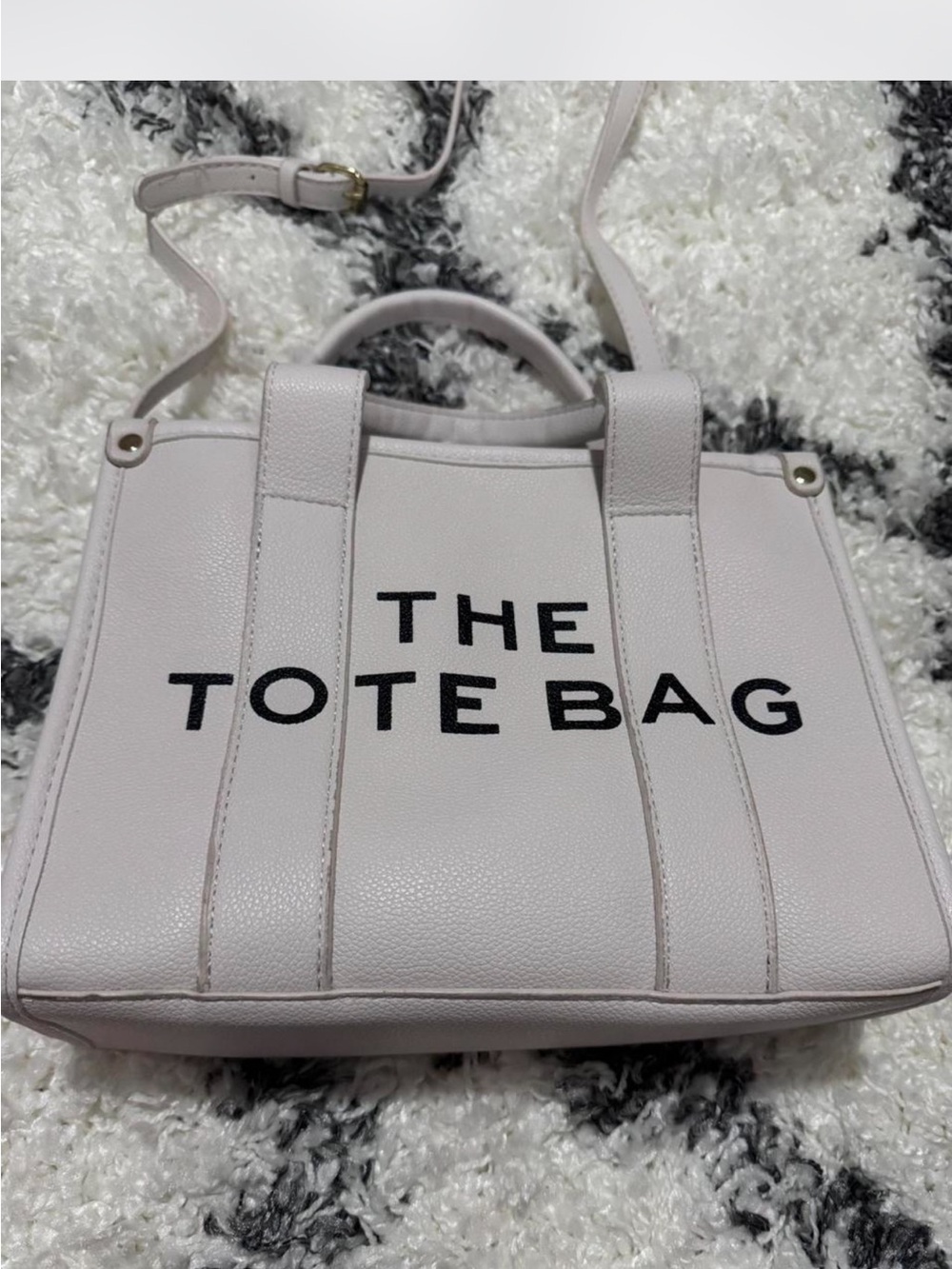 White Leather Bag